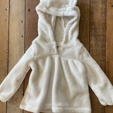 White Sherpa Hoodie | Carter's