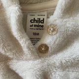 White Sherpa Hoodie | Carter's