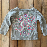 Quilt Pattern Long Sleeve | Carter's