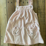 Pink Fleece Overall Dress | Carter's