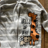Hello Up There Zip Up Pajama | 0-3 mo | Gerber