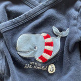 Off To See The World Side Snap Shirt | 0-3 mo | Baby Club