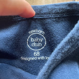 Off To See The World Side Snap Shirt | 0-3 mo | Baby Club