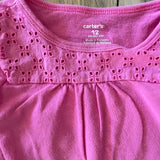 Pink Short Sleeve Tee | Carter's