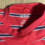 Red Striped Two Piece Pajama Set | Carter's