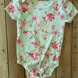 Short Sleeve Flower Onesie | Baby Starter