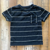 Black Striped T-Shirt | 12-18 mo | Cat & Jack