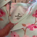 Short Sleeve Flower Onesie | Baby Starter