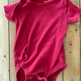 Deep Pink Short Sleeve Onesie | Carter's