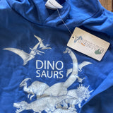 Blue Dinosaur Hoodie | 12-18 mo