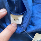 Blue Dinosaur Hoodie | 12-18 mo