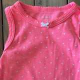 Pink Polka Dot Tank Top Onesie | Carter's