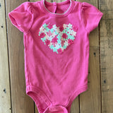 Poppin' Flower Short Sleeve Onesie | Baby Starters
