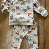 Dig & Play Sweat Set | 12-18 mo | Mini Threads