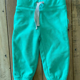 Teal Fleece Pants | 9-12 mo | Carter's