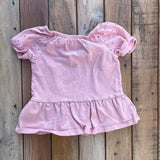 Pink Dot Ruffle Top | 9-12 | Carter's
