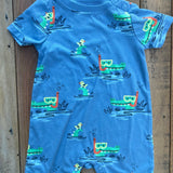 Crocodile Romper | 9-12 mo | Garanimals