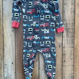 Emergency Vehicle Explorer Zip Up Pajama| 9-12 mo | Carter's