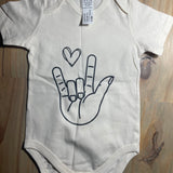 I Love You Onesie
