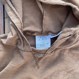 Brown Hoodie | 9-12 mo | Zara