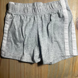 Grey Athletic Stripe Sweat Shorts | Garanimals