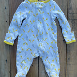Giraffe Zip Up Pajama | newborn | Carter's