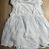White Eyelet Onesie Dress | H&M