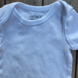 White Onesie | newborn | Carter's