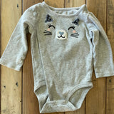 Cute Kitty Onesie | 9-12 mo | Carter's