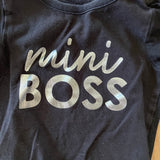 Mini Boss Onesie | 9-12 mo | Garanimals