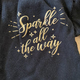 Sparkle All the Way Onesie | 9-12 mo | Garanimals