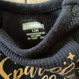 Sparkle All the Way Onesie | 9-12 mo | Garanimals