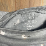 Organic Seagulls Short Sleeve T-Shirt | Little Planet