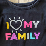 I Love My Family Long Sleeve | 9-12 mo | Garanimals
