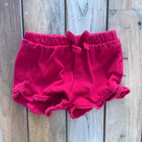 Red Ruffle Shorts | newborn | Bundles Baby
