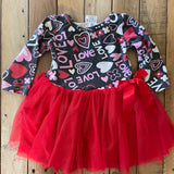 Love Tutu Dress | 9-12 mo