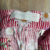 Red Striped Romper | Zara
