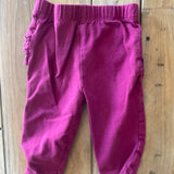 Magenta Ruffle Pants | 0-3 mo | Bundles Baby