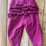 Magenta Ruffle Pants | 0-3 mo | Bundles Baby
