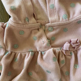 Fleece Polka Dot Jacket | 9-12 mo | Carter's