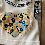 Leopard Tutu Two Piece Set | 0-3 mo