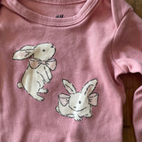 Pink Bunny Onesie | 0-3 mo | H&M