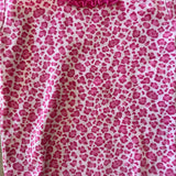 Pink Cheetah Pajamas | 9-12 mo | Jumping Beans