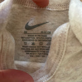 Gray Onesie | 0-3 mo | Nike