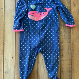 Whaley Cool Zip Up Pajama| 9-12 mo | Carter's