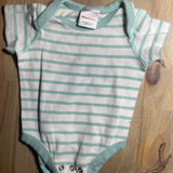 Striped Short Sleeve Onesie | Hanna Anderson