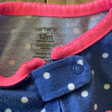 Whaley Cool Zip Up Pajama| 9-12 mo | Carter's