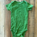 Plain Green Short Sleeve Onesie | Carter's