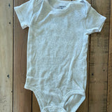 Plain Grey Short Sleeve Onesie | Carter's