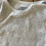 Plain Grey Short Sleeve Onesie | Carter's